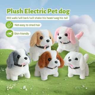 🐶ของเล่น ตุ๊กตาสุนัข น้องหมา เดินได้ มีเสียง สมจริง ของเล่นเด็ก ตุ๊กตาสุนัข ลูกสุนัขไฟฟ้า