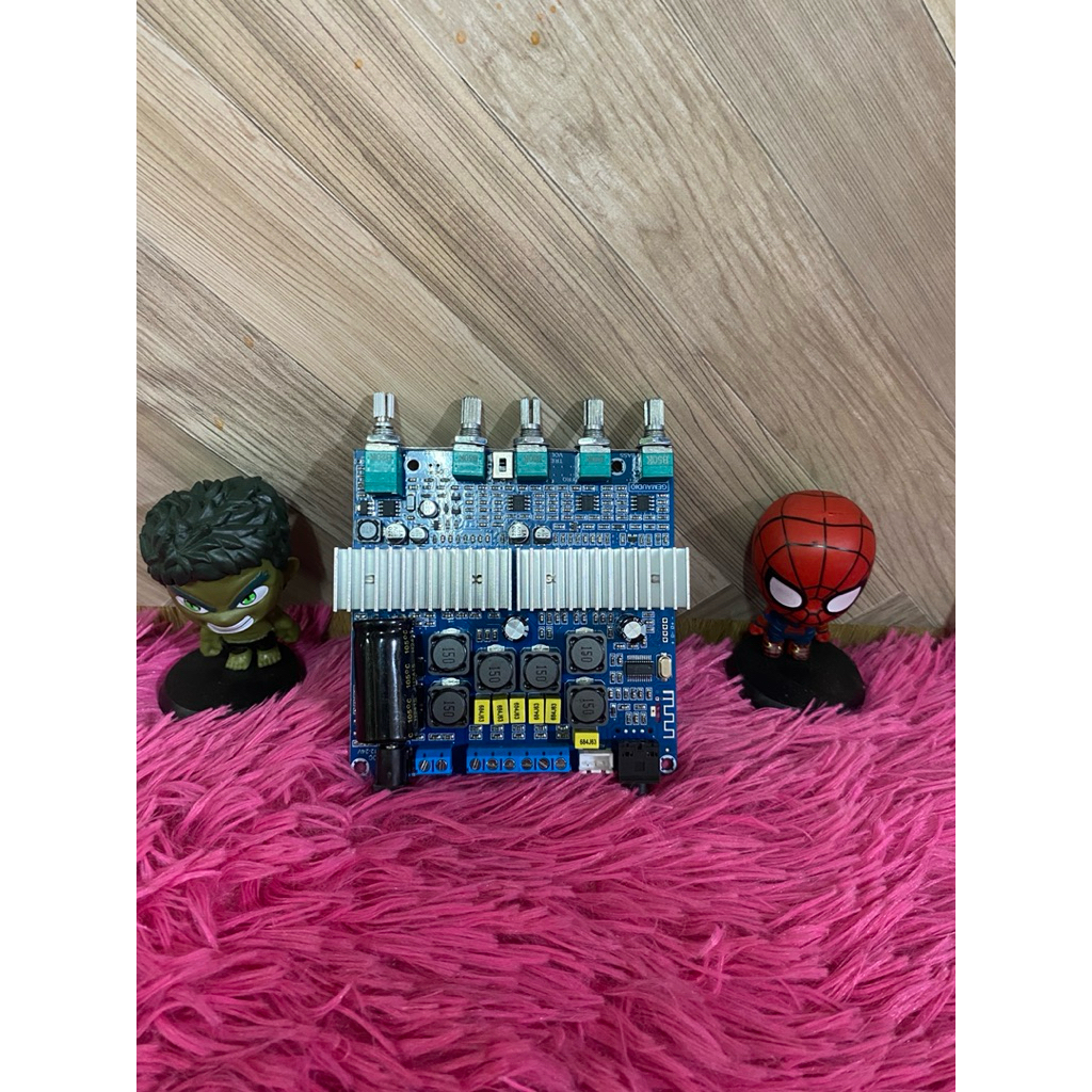 Gemaudio 2.1 ของแท้  แอมป์จิ๋วกำลังขับ 2*50W + 100W แอมป์ 2.1