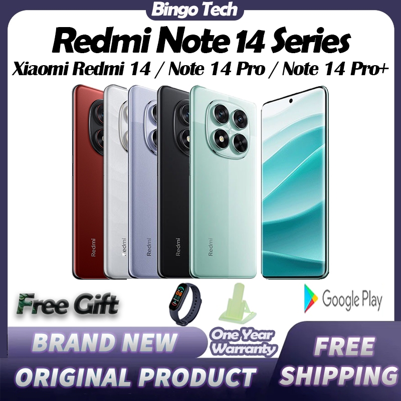Xiaomi Redmi Note 14 Pro+ / Redmi Note 14 Pro / Redmi Note 14 | รีเฟรชเรท 120Hz | ขนาด 6.67 inches | Gaming Phone
