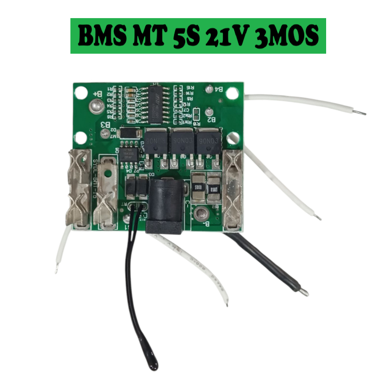 BMS 3.7V 5S 21V 3MOS MT บอร์ดป้องกันแบตเตอรี่
