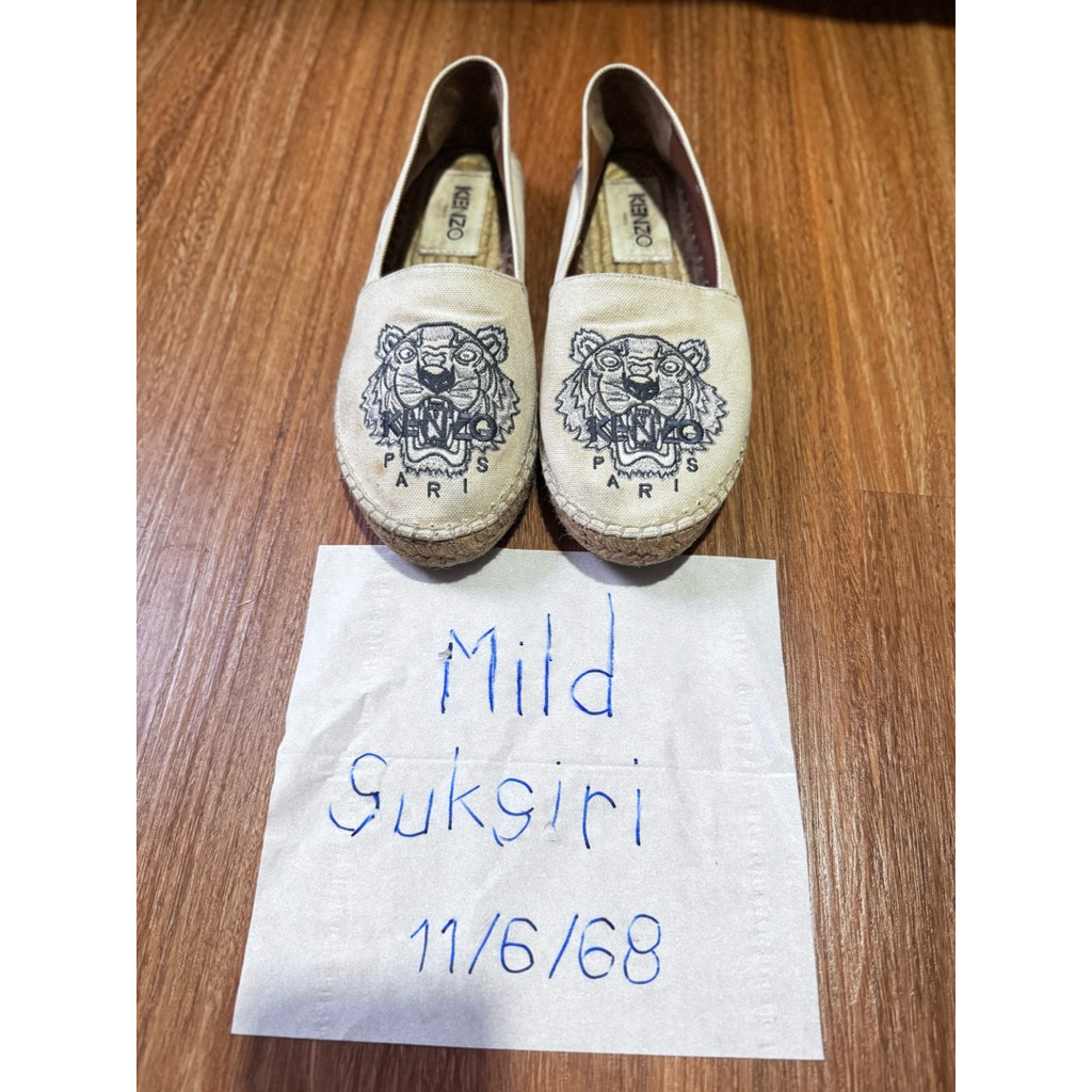 รองเท้า kenzo ไซส์ 37 ของแท้100000000%