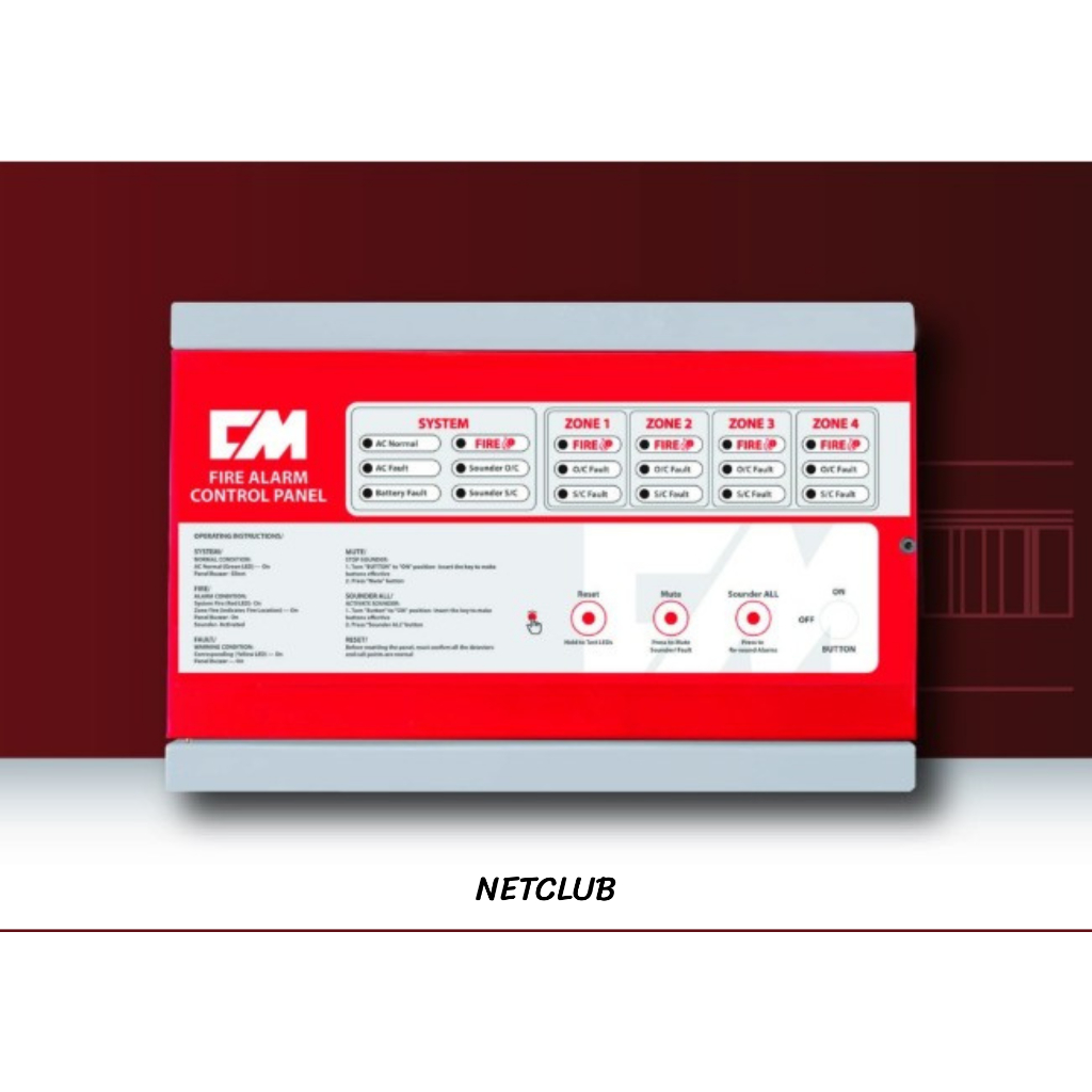 ตู้คอนโทรล CM-SP Fire Alarm Control Panel