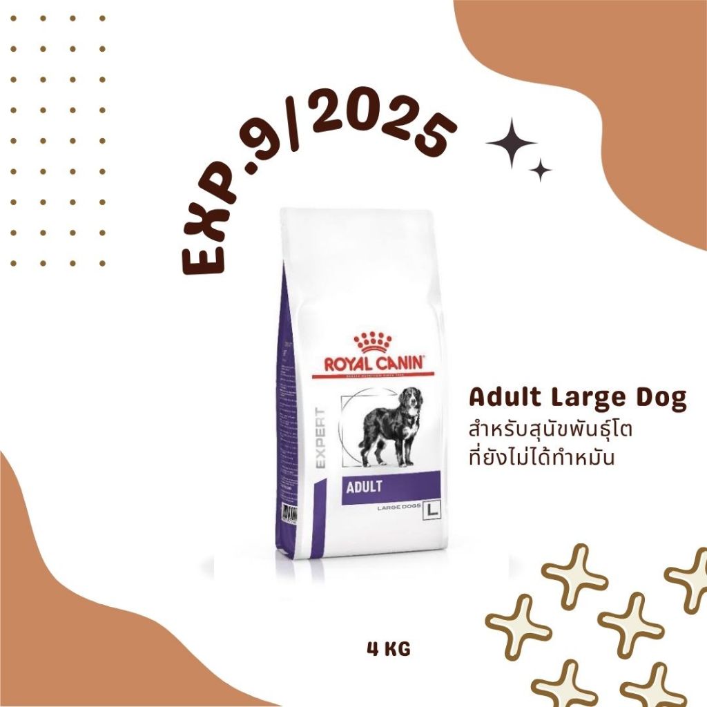 Royal Canin Adult large dog food (EXP.9/2025!!!)