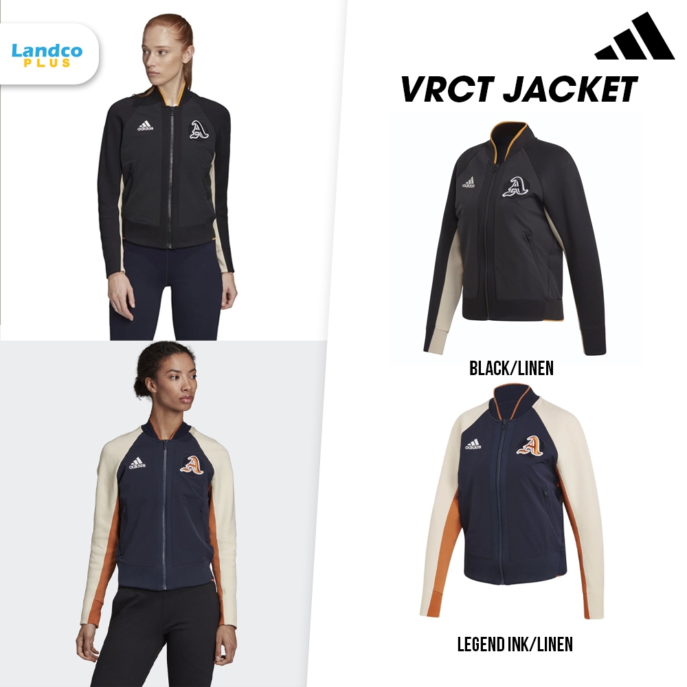Adidas Collection อาดิดาส เสื้อแจ็คเก็ต ผู้หญิง AT W Jacket VRCT EA0422 BK / DX8420 NVY (3500)