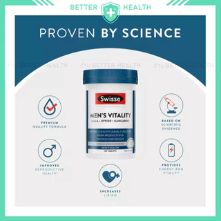 Swisse Men's Vitality สุขภาพผู้ชาย ที่พร้อมทุกสถานการณ์