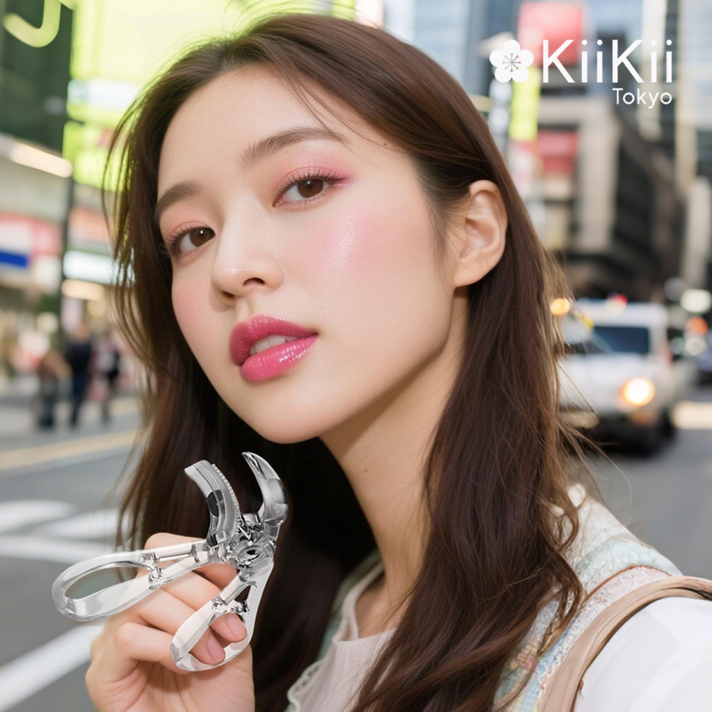 KiiKii ที่ดัดขนตาสำหรับทุกตาชนิด ดัดง่ายโค้งงอนสวย ที่ดัดขนตาแบบมีหวีในตัว เรียงเส้นเป๊ะไม่ติดกัน เรียงเส้นสวย รูปที่ 3