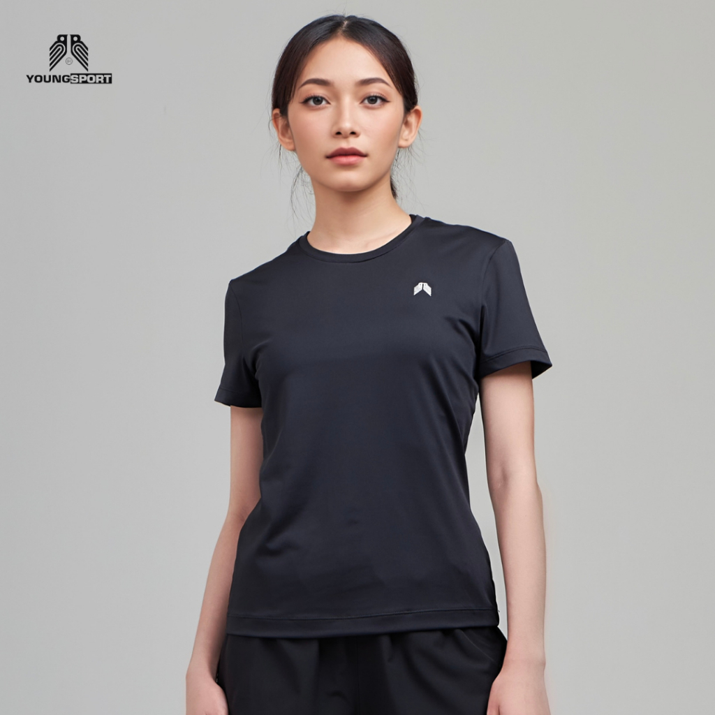Young Sport T-shirt I Y-7759 I เสื้อยืดเเขนสั้นคอกลมผู้หญิง  ระบายอากาศได้ดี ยืดหยุ่นสูง