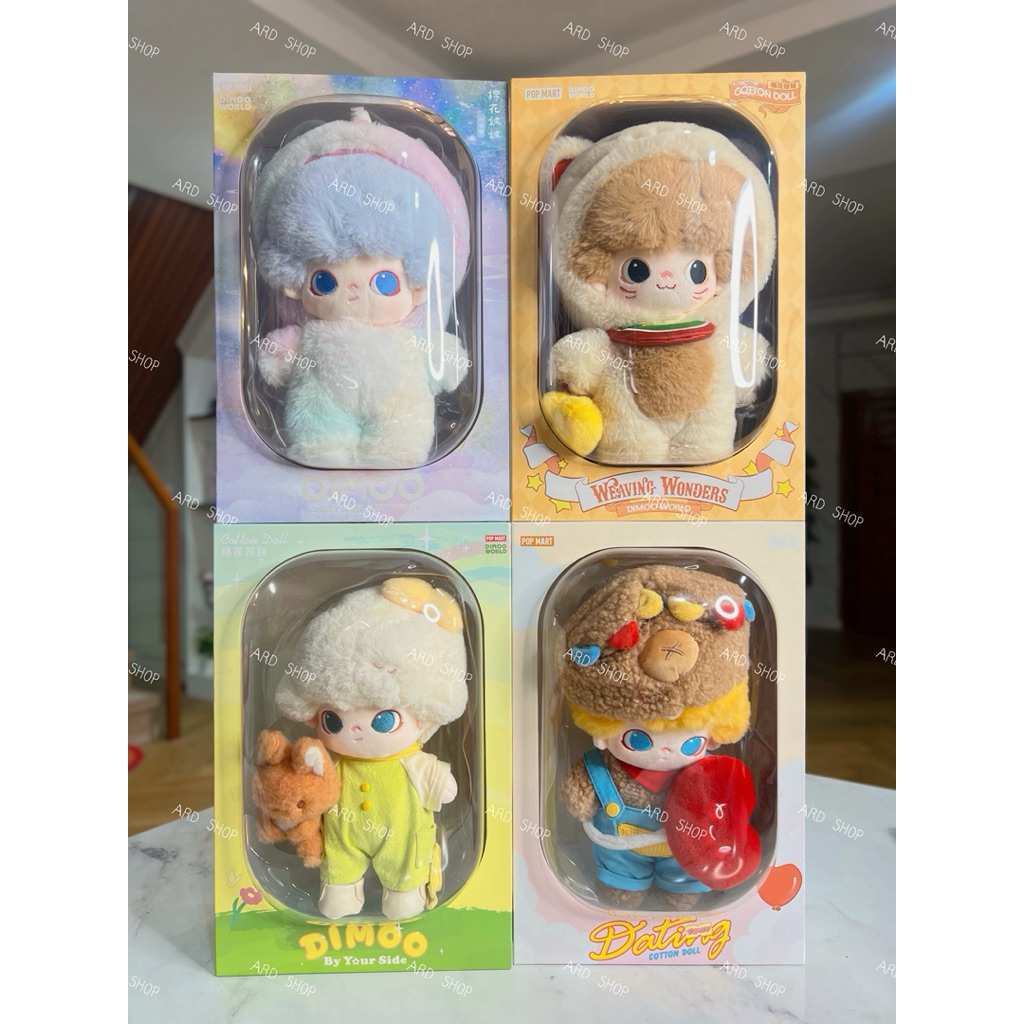 🔥SALE🔥พร้อมส่ง✨💯 Dimoo Cotton Dolls-Series ของใหม่ แท้100% Popmart ของขวัญปีใหม่ ของขวัญ