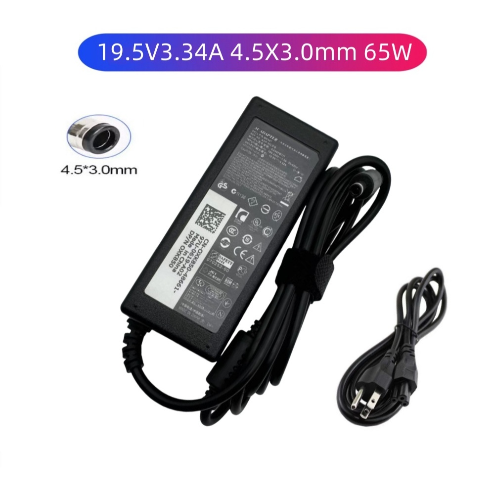 OEM adapter DELL 19.5V3.34A (4.5*3.0mm)หัวเข็มเล็ก
