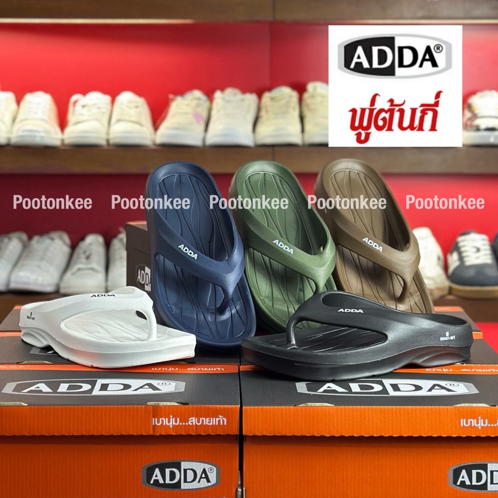 ADDA รองเท้าแตะ รองเท้าลำลอง รุ่น 59A01-M1 (ไซส์ 7-10)