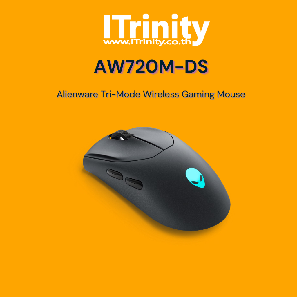 Dell AW720M ALIENWARE  TRI-MODE WIRELESS GAMING MOUSE 26000 dpi เดลล์ เม้าส์เกมม