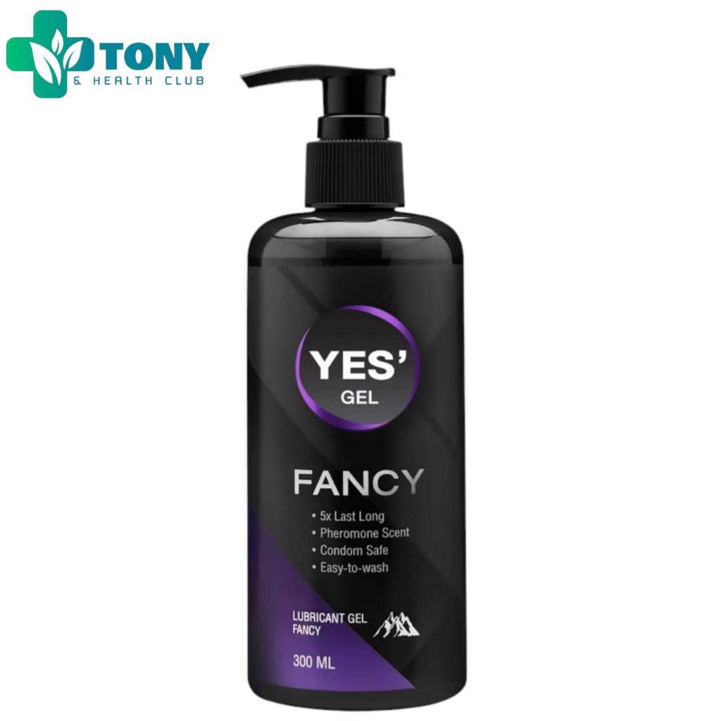 วาย อี เอส เยส เจลหล่อลื่น กลิ่น Fancy 300มล. Yes Gel Fancy Lubricant Gel 300 ml