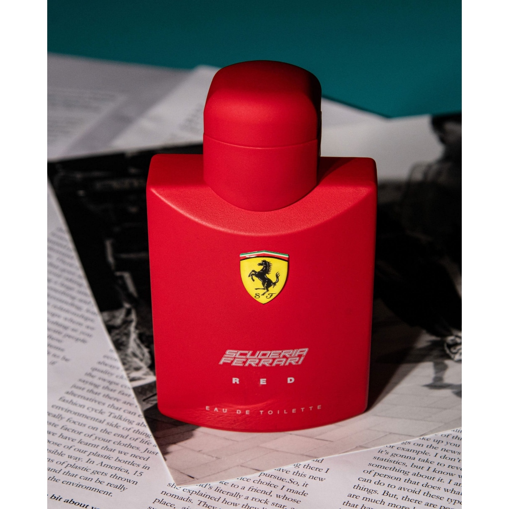 Ferrari Eau de Toilette น้ำหอมเฟอรารี่ น้ำหอม Ferrari Black, Ferrari Red 125ml