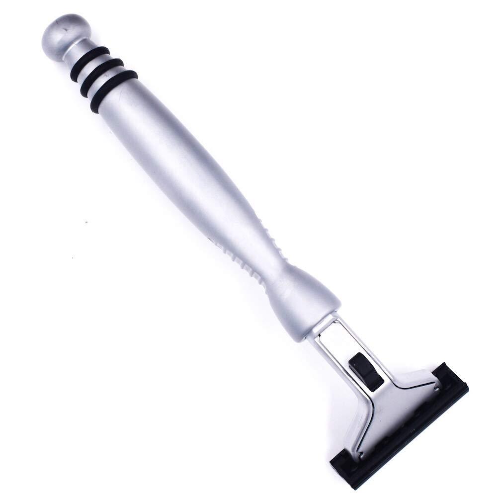 Taconic  : TCNAMZ002*  มีดโกน Taconic All Metal Heavyweight Chrome Razor w 10 Personna Pivot Plus Bl