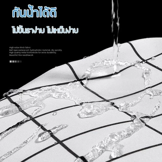 ม่านห้องน้ำ 200X200cm กันเชื้อรา PEVA มีห่วงตะขอ C-Hook ให้ 12 ชิ้น กันเชื้อรา มี4ลายให้เลือก