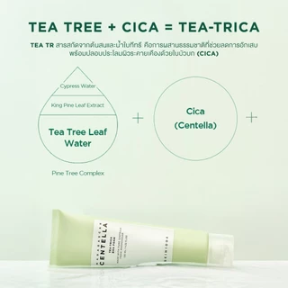 [ หมดห้ามกดสั่งซื้อ ] SKIN1004 Madagascar Centella TEA-TRICA BHA Foam 125 ml.