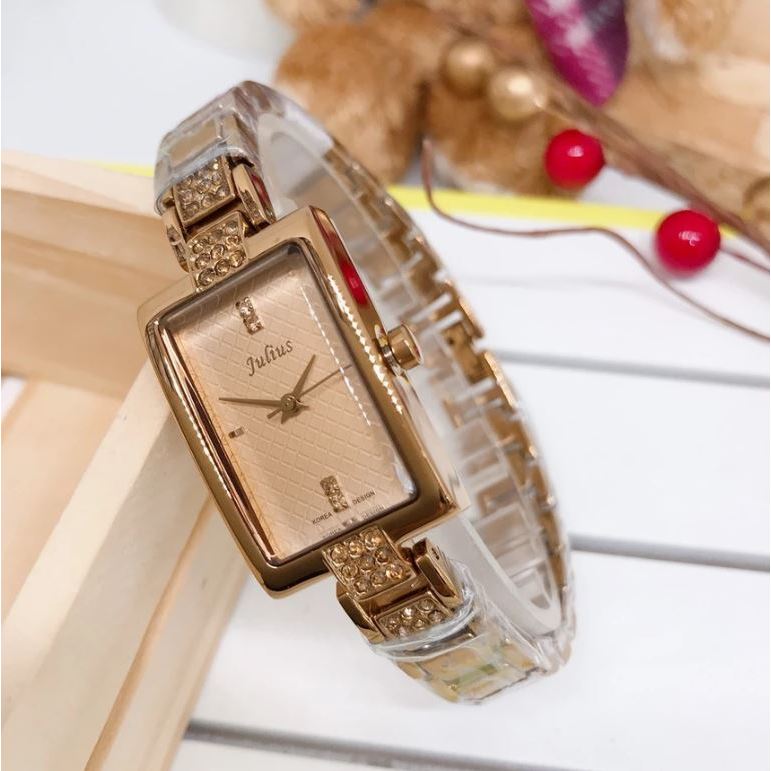 JULIUS รุ่น JA-640 นาฬืกาข้อมือผู้หญิง ของเเท้ประกันศุนย์ไทย 1 ปี
