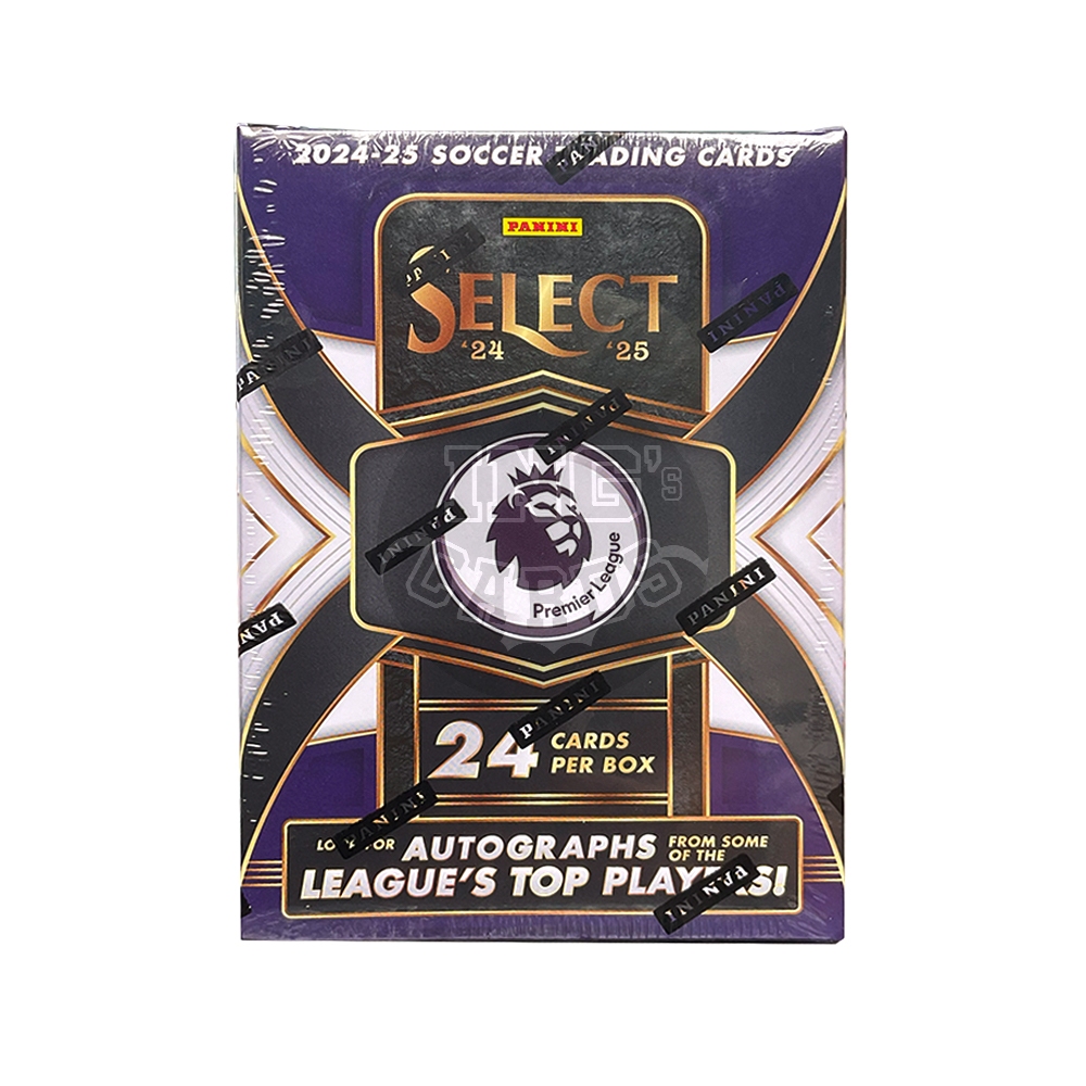 การ์ดสะสมฟุตบอล 2024-25 Panini Select Premier League Soccer Blaster Box