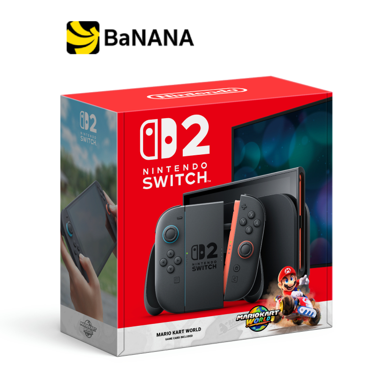 [โปรโมชั่นพิเศษเฉพาะไลฟ์] เครื่องเล่นเกม Nintendo Switch 2 + Mario Kart World Bundle by Banana IT