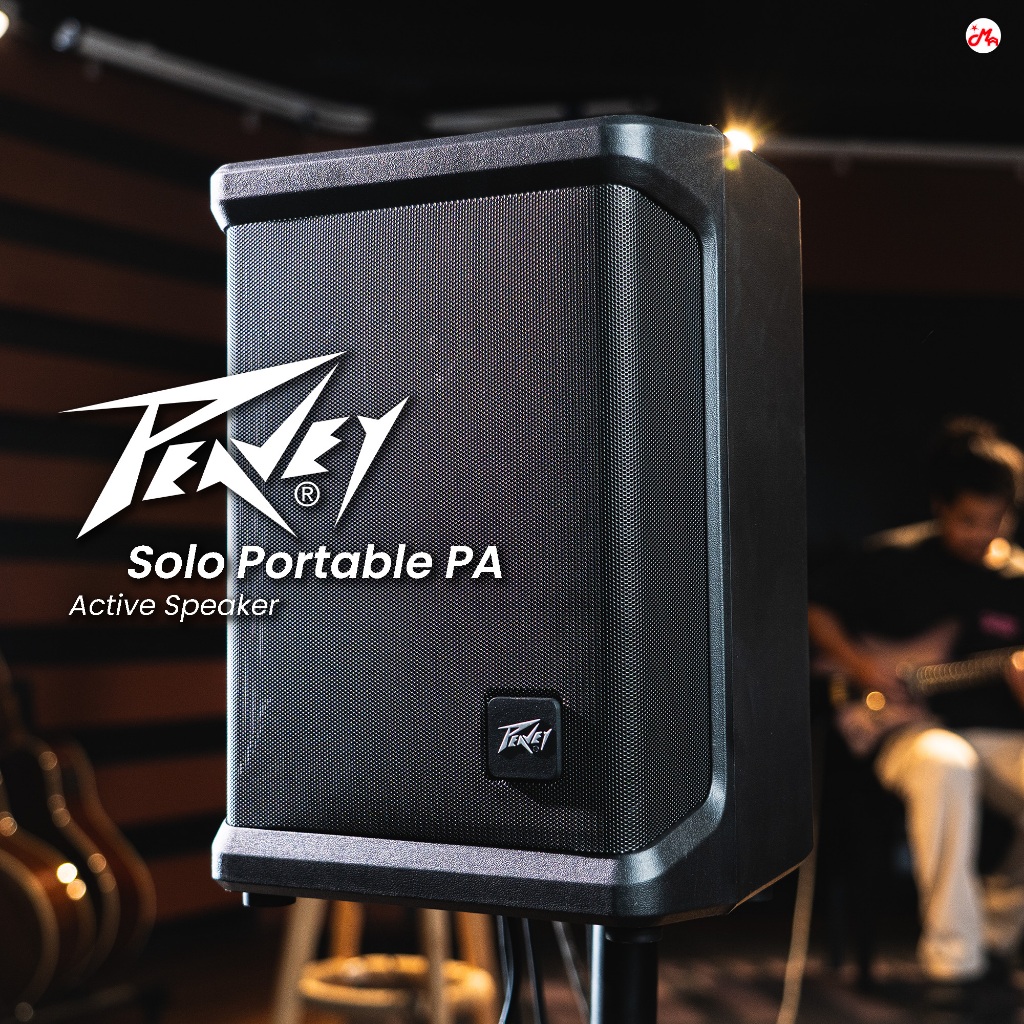 [ใส่โค้ดลด 2,000บ.] Peavey SOLO Portable PA ลำโพงพกพา ลำโพงบลูทูธ ลำโพงพกพาไร้สาย รับประกันศูนย์ Music Arms