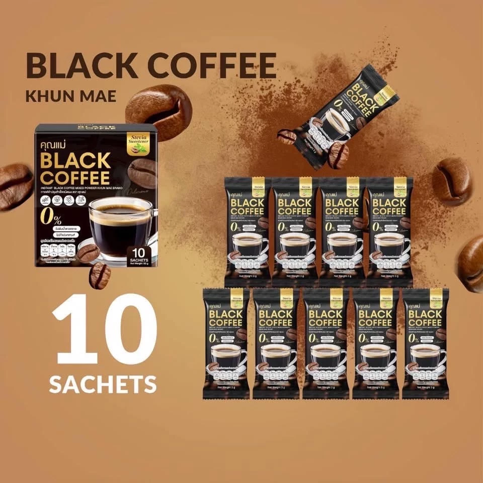 กาแฟดำคุณแม่ คุมหิว อิ่มนาน 1กล่อง100.- thumbnail 4