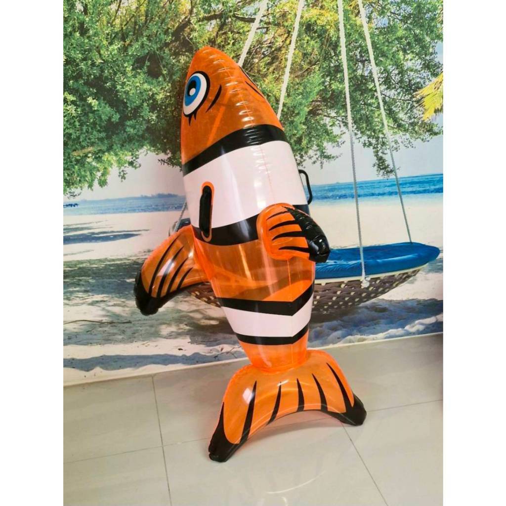 แพยางเป่าลม วาฬส้ม 120*65Cm. (กล่อง) SY-A5029
