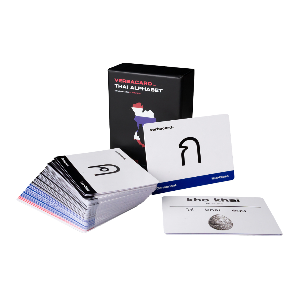 Thai Alphabet Flashcards - Learn to Read Thai Fast - Full Thai Alphabet