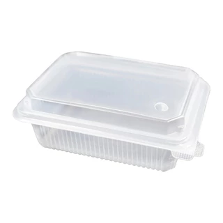 KU Pack รุ่น G133 G134 กล่องอาหาร ฝาพับ 1-2ช่อง 750 ML เข้าเวฟได้ (25ชิ้น/แพ็ค)