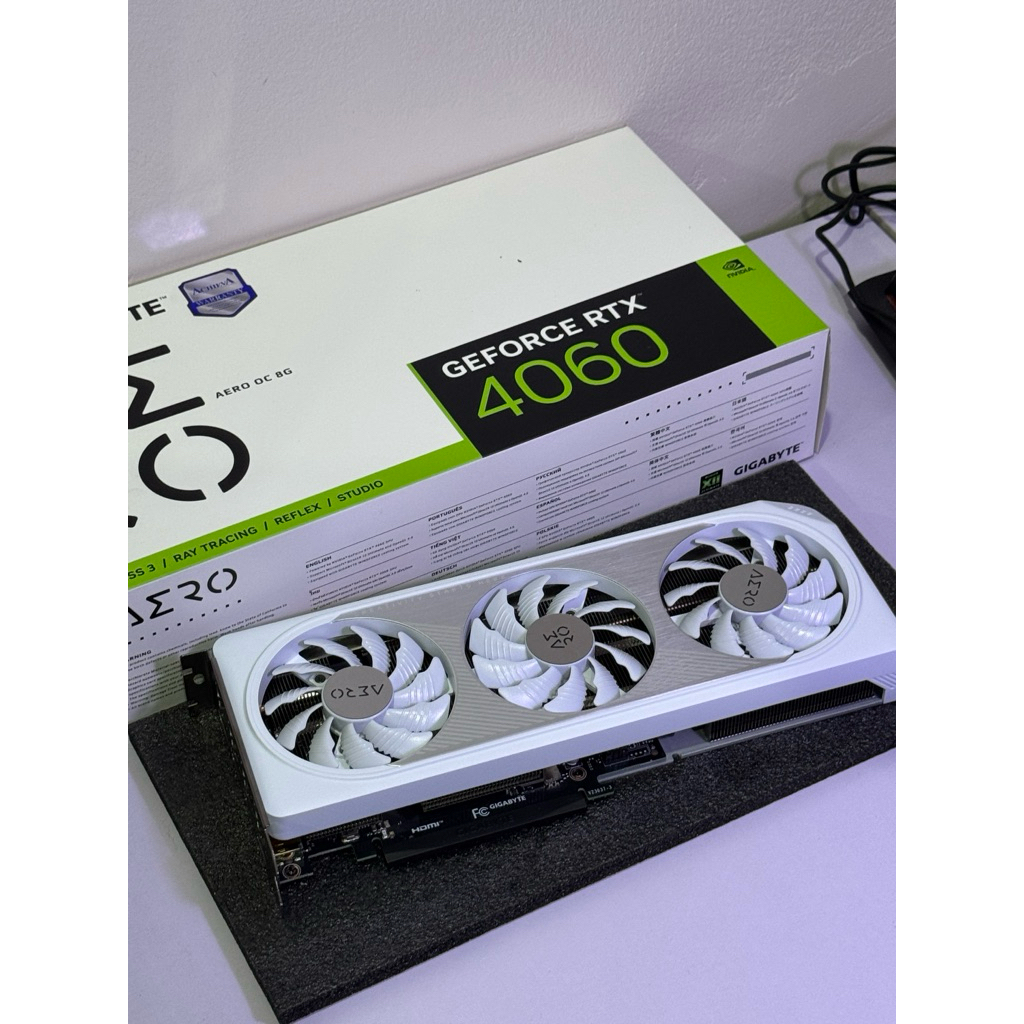 RTX4060-RTX4060Ti การ์ดจอมือสองสภาพมือ 1 มีประกันศูนย์ 2ปีทุกตัว