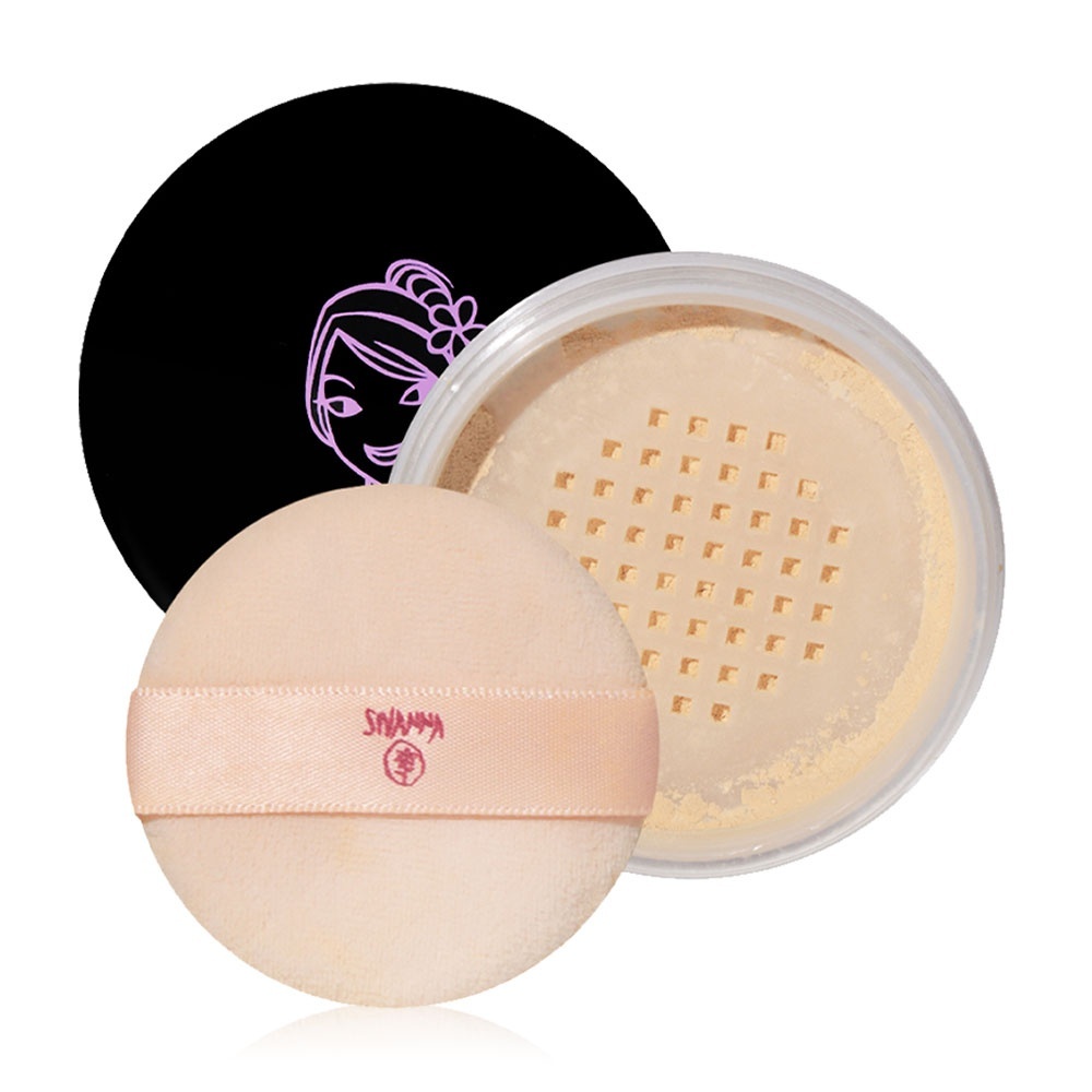 (F010) ซีเวนน่า แป้งฝุ่น Sivanna Colors Loose Powder Shine-Control Sheer Long Wear