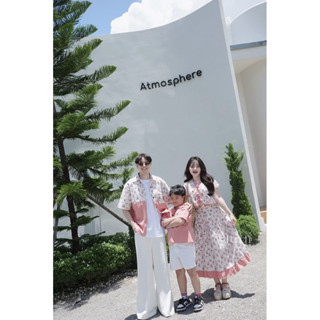 คอลเลคชั่นชั่นครอบครัวกดแยกชิ้น ผ้าฝ้ายลายดอก(Family 12)