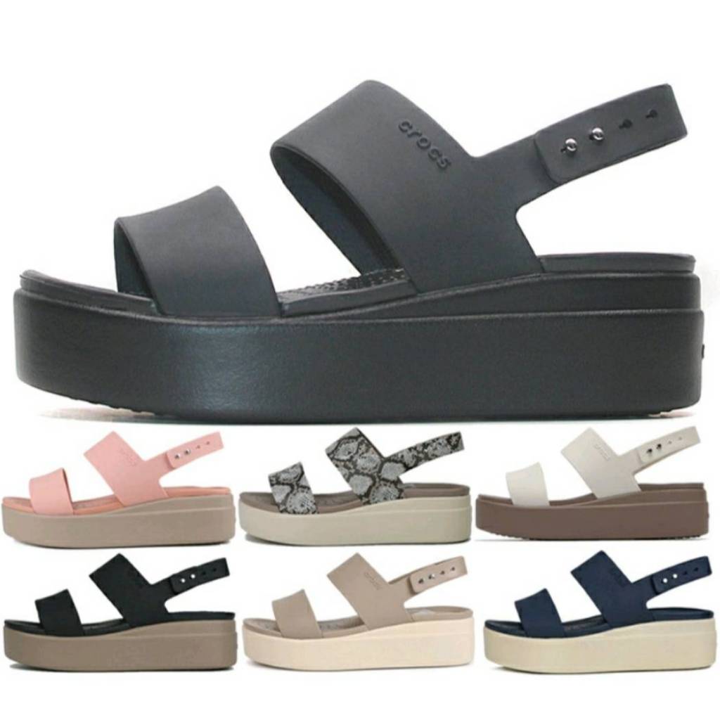 Brooklyn Heel Tie Low Wedge มี7สี รองเท้าแตะส้นตึกผู้หญิ่ง รองเท้าแตะสวมเบาและพืนนิ่มใส่สวยและสบายเท้ามาก พร้อมส่งในไทย