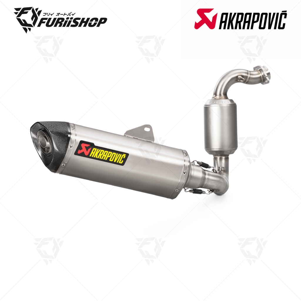 ท่อสูตร/ท่อแต่ง/ท่อไอเสีย Akrapovic Stainless Catalytic : for BMW G310GS 2018-2021