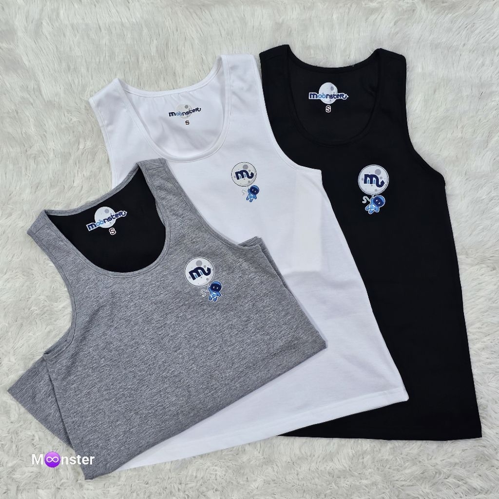 🎯ส่งด่วน/เก็บเงินปลายทาง🎯 เสื้อกล้ามทอม 2 ตัว 230.-/ตัว, 5 ตัว ไม่ถึง 1,000 บาท.. คละลาย/สีได้ค่ะ