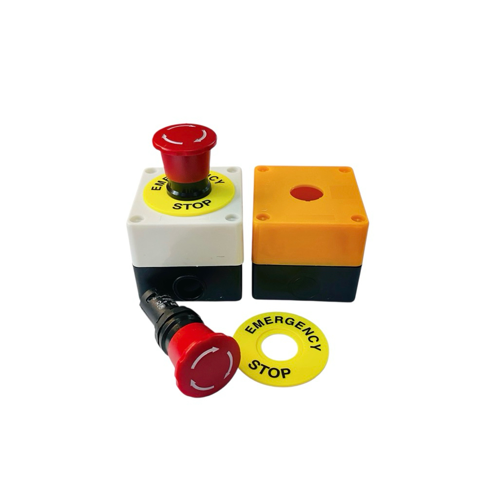 Emergency Push Switch BOX อีเมอเจนซี่สวิทซ์ Push Button Switch 22mm มีพร้อมส่งในไทย