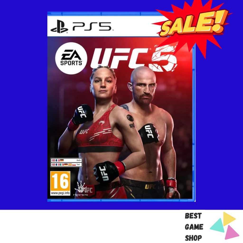 UFC 5 PS5 /UFC 3 PS4 (แผ่นแท้ มือ2) (พร้อมส่ง)