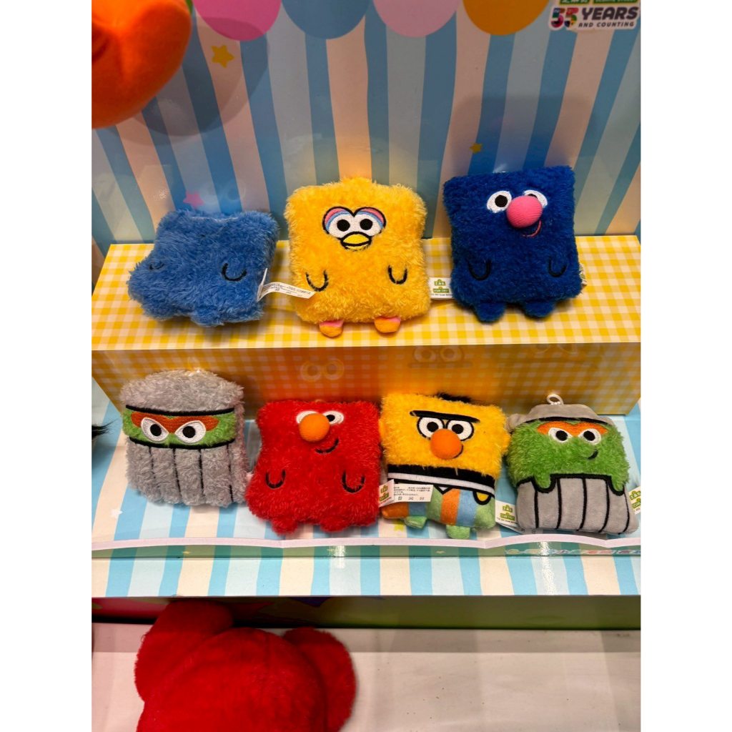 sesame street ซองจุ่มพวงกุญแจ ของแท้