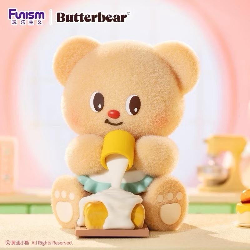 🔴พร้อมส่งในไทย🔴 กล่องสุ่มหมีเนย Funism x Butterbear My Butter Bakery Series แบบเช็คการ์ด