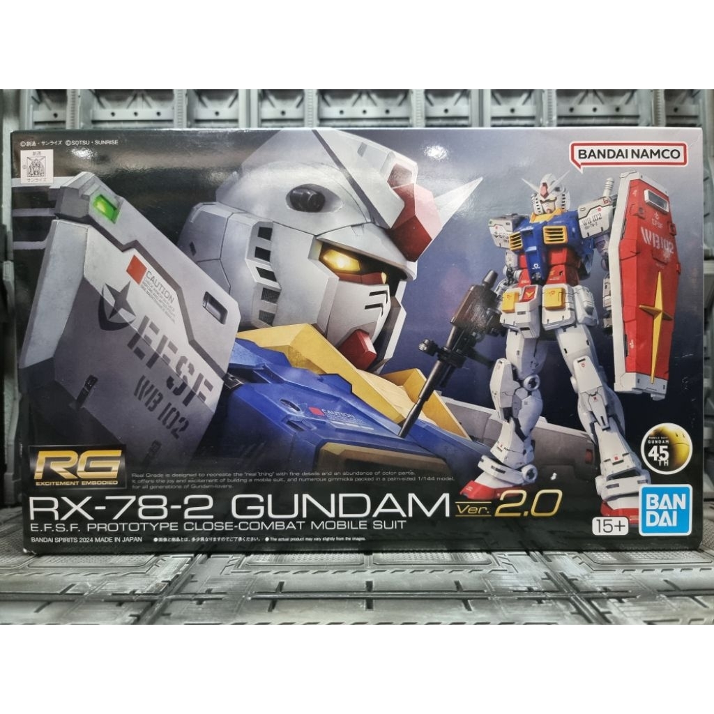 RG 1/144 RX-78-2 GUNDAM Ver.2.0