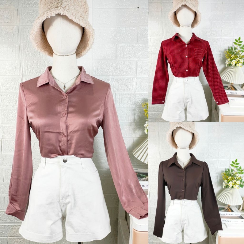 เสื้อแฟชั่นผู้หญิงใส่ทำงาน  ใส่เที่ยว เสื้อมือสอง งานรวมผ้าEP.3🍒🍒🍒up date 22/04สินค้าอัพเดตเรื่อยๆ
