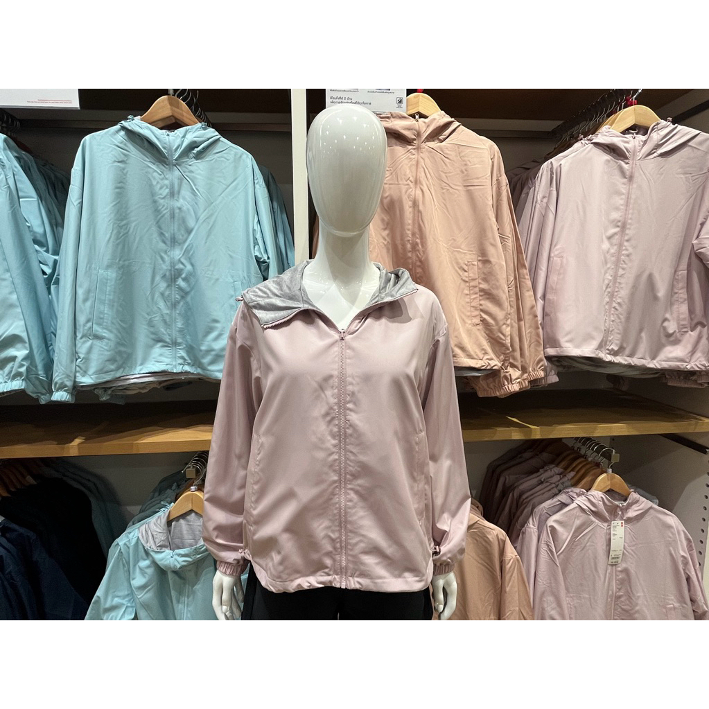 เสื้อยูนิโคล่ะกันแดด ใส่ได้ 2 ด้าน ผู้หญิง (ของแท้) ส่งจากไทย ปี 2025