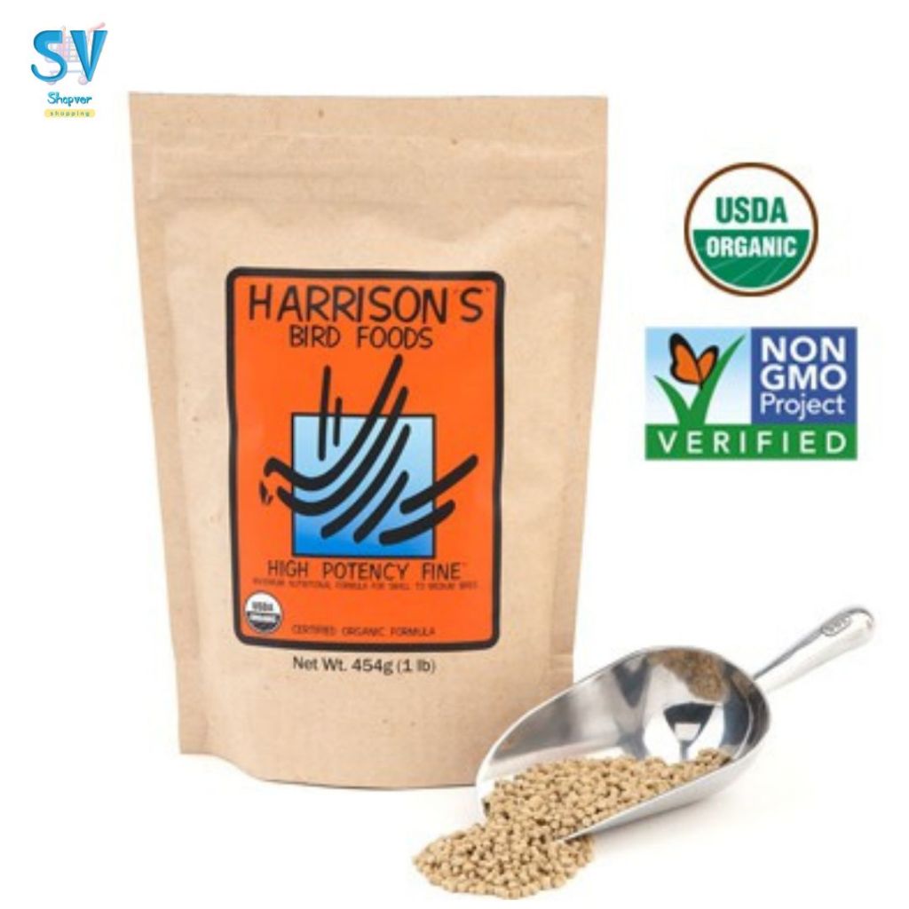 HARRISON'S HIGH POTENCY FINE อาหารนกขนาดเล็ก-ขนาดกลาง 454 กรัม