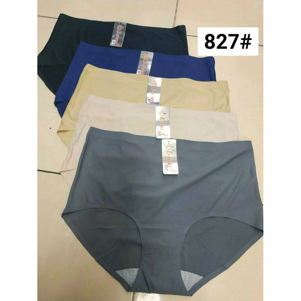 กางเกงในผู้หญิง​ไร้ขอบ​ Size XXL คละสีแพ็ค​ละ​ 5 ตัว​