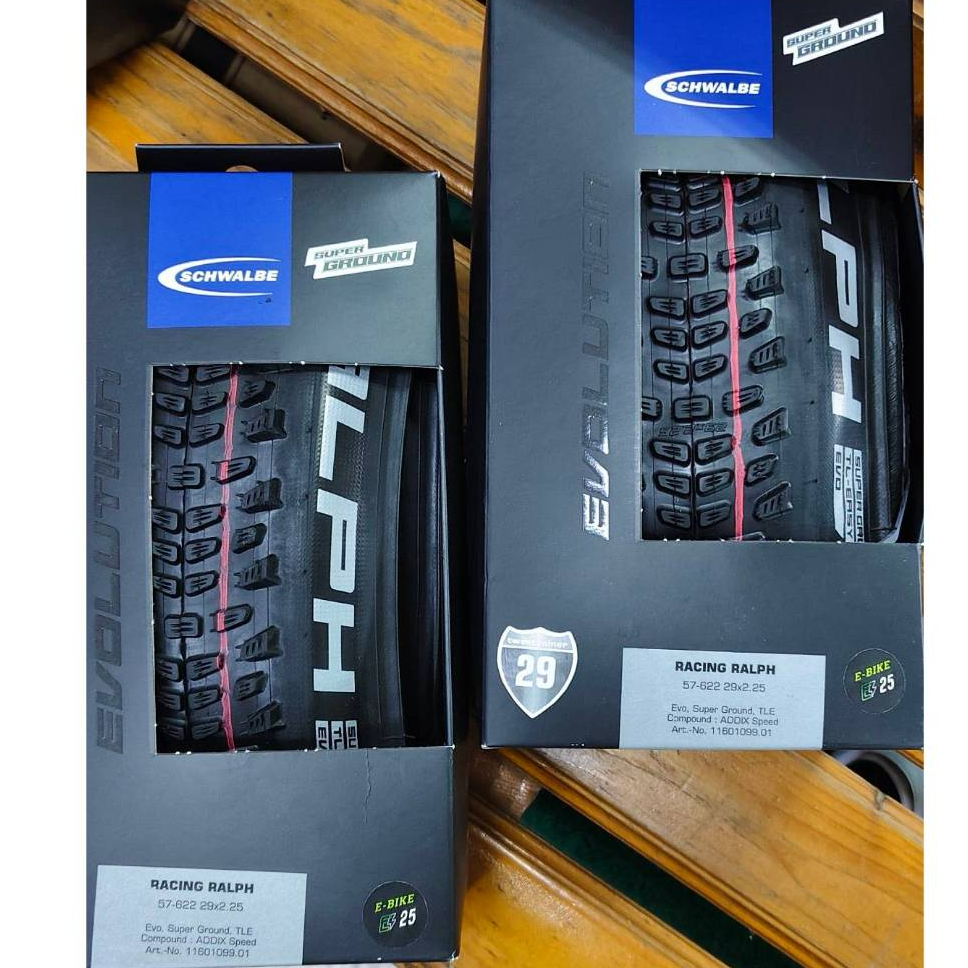 ยาง SCHWALBE 29 Tubeless เสือภูเขา รุ่น RACING RALPH ทูปเลส 29x2.10 29x2.25 ศูนย์ไทย