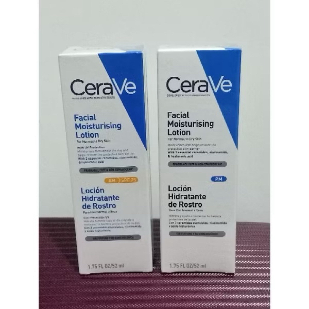 Cerave Facial Moisturizing Lotion SPF30(AM) / PM 52ml.