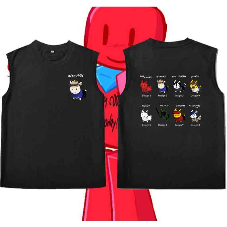 Roblox เสื้อกั๊ก c00lkid-Shedletsky เบลมจอห์น Gubby-Forsaken สองครั้ง - 1x1x1-007n7 Roblox เยาวชนและ