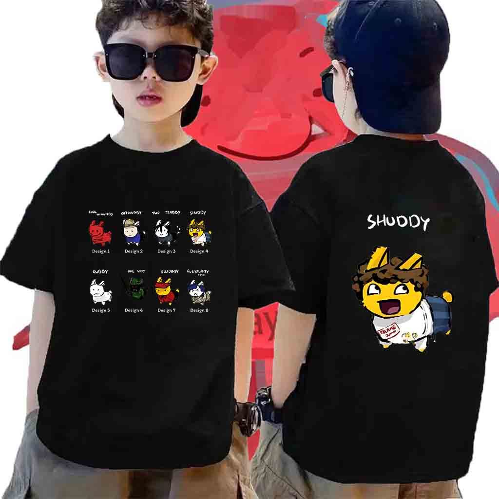 Roblox เสื้อยืด c00lkid-Shedletsky เบลมจอห์น Gubby-Forsaken สองครั้ง - 1x1x1x1-01-007n7 Roblox เสื้อ