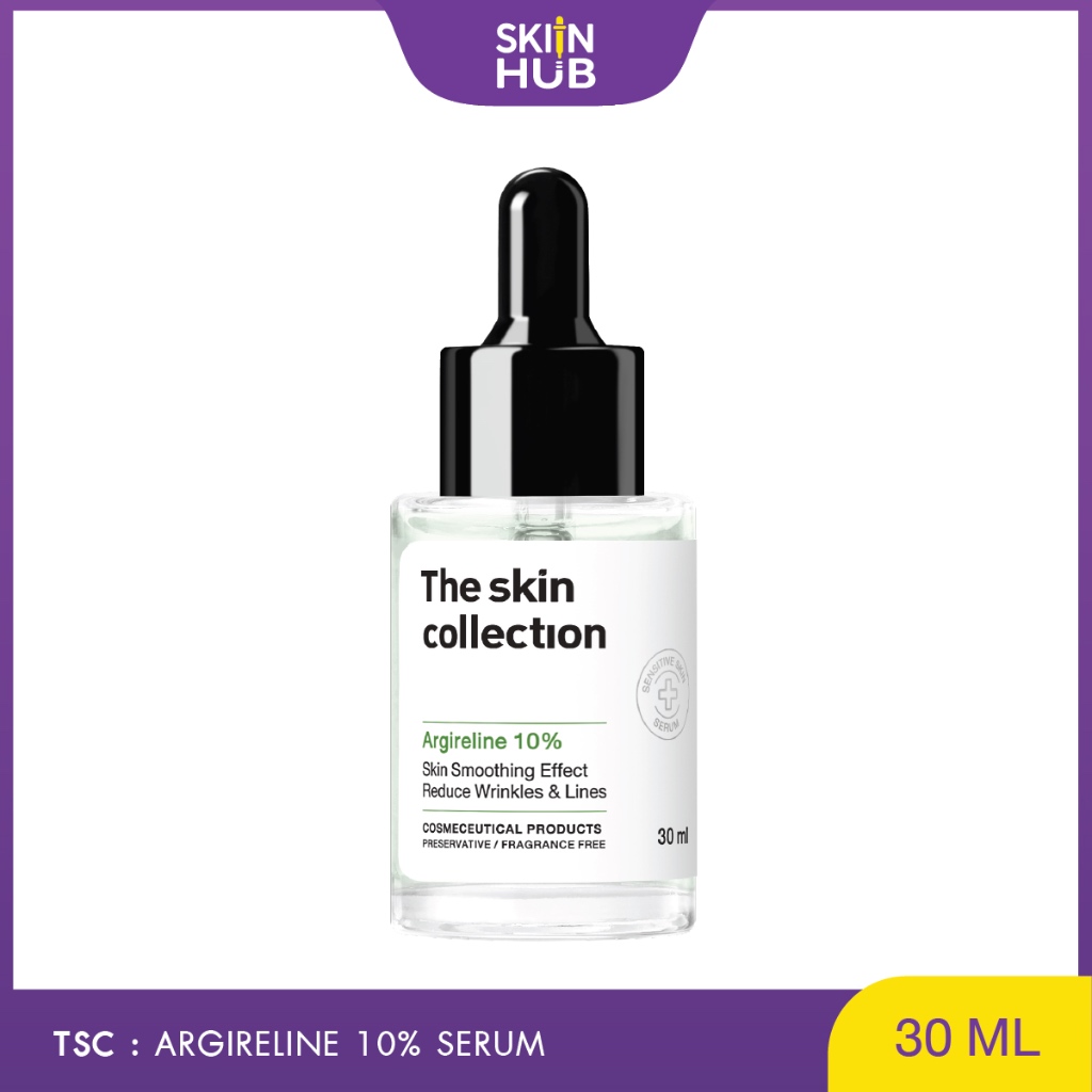 The Skin Collection Serum Argireline 10% เซรั่มลดเลือนริ้วรอยจากการแสดงสีหน้าคล้ายกับการทำBotox 30ml