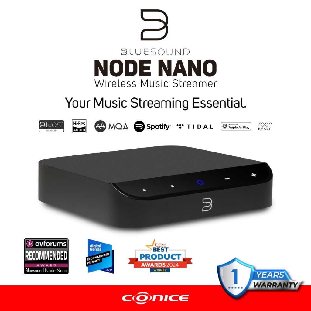 Bluesound NODE NANO (N030) Wireless Music Streamer