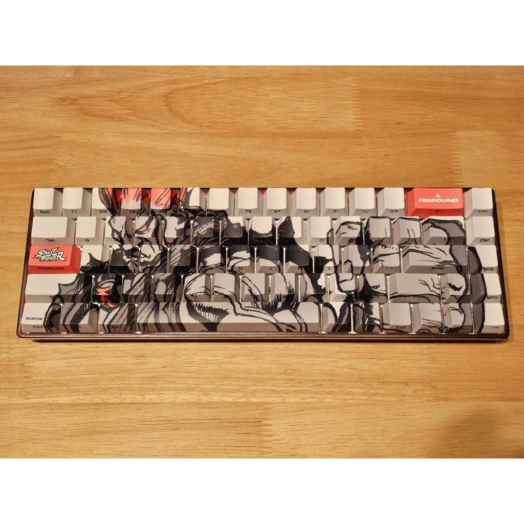 Keyboard Higround SF x HG Basecamp 65 - Akuma (Monochrome)